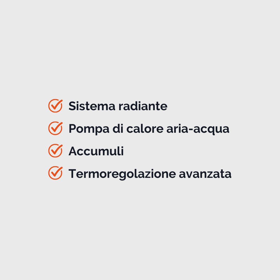 Tecnologie utilizzate per il progetto dell'impianto efficiente di riscaldamento e condizionamento di un capannone industriale